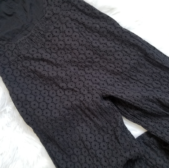 Free People Another is Waiting Black Lace Jumpsuit - Picture 3 of 11